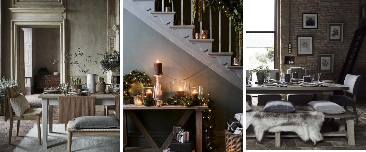Metro Christmas table